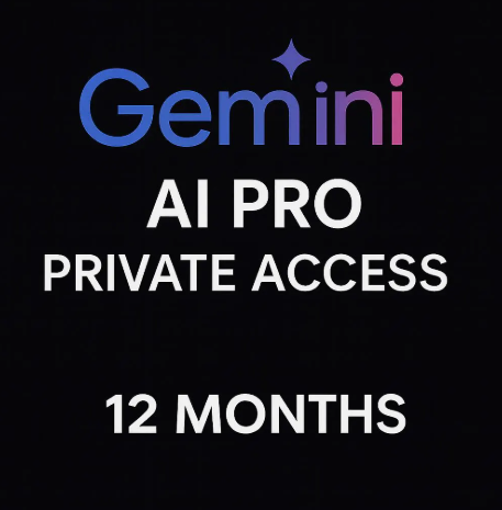 Gemini AI Pro | 12 months | Private